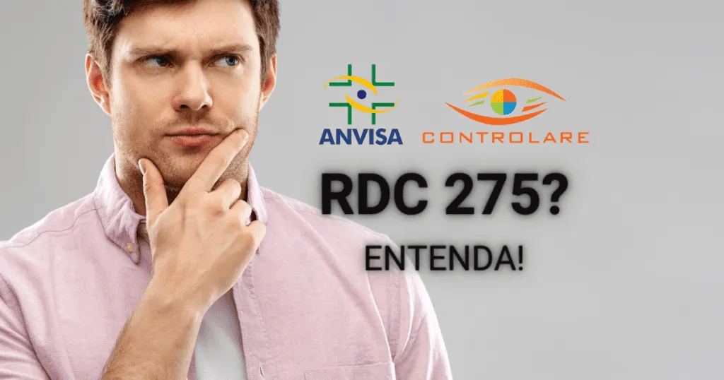 Para que serve a RDC 275?