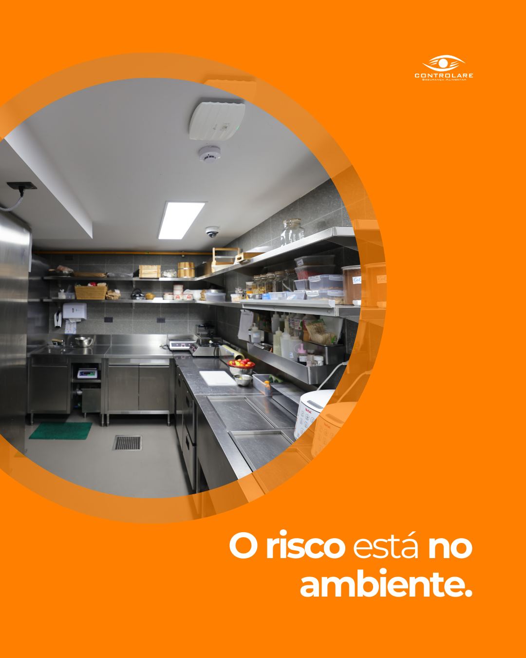 Ambiente de preparo de alimentos — controle do local como fator de segurança alimentar
